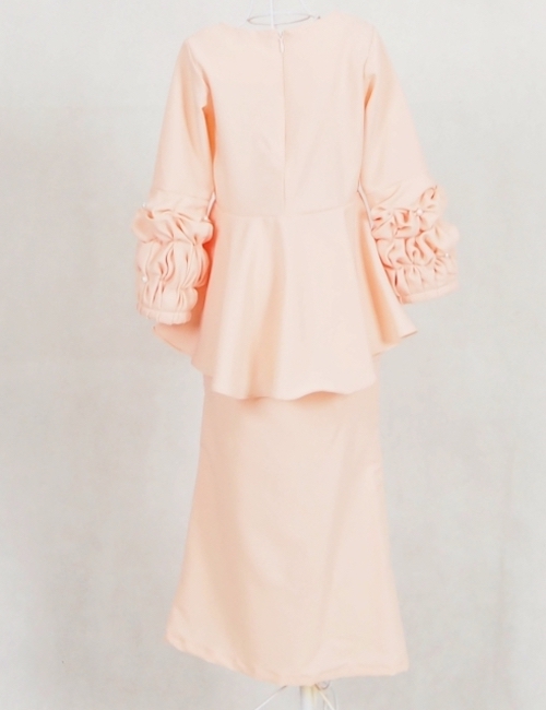 SW4963 Kid's Baju Kurung Peach