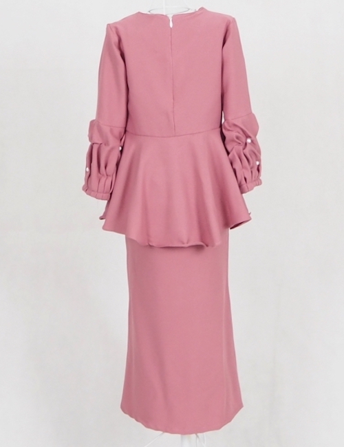 SW4963 Kid's Baju Kurung Pink