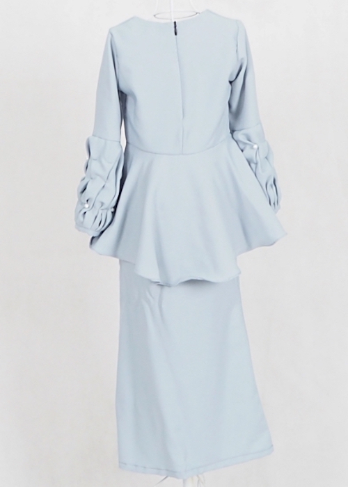 SW4964 Kid's Baju Kurung Blue