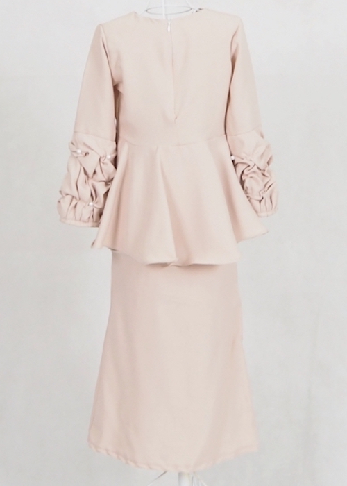 SW4964 Kid's Baju Kurung Cream