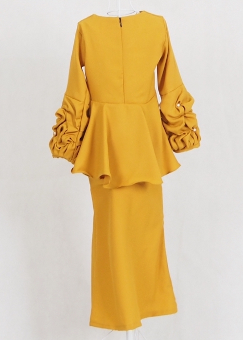 SW4964 Kid's Baju Kurung Mustard