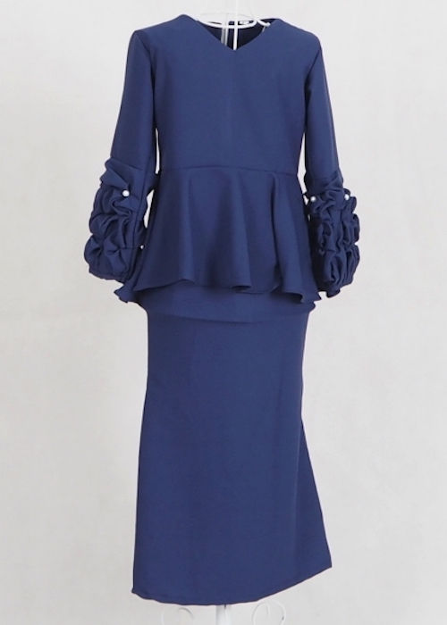 SW4964 Kid's Baju Kurung Navy
