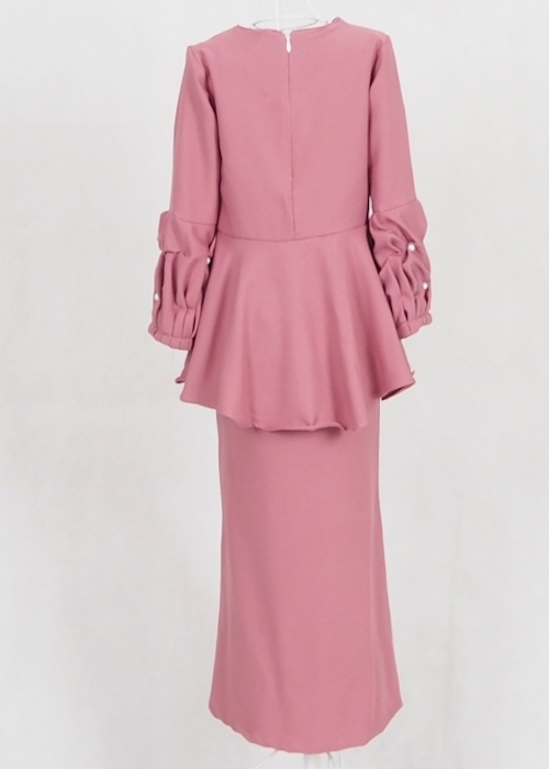 SW4964 Kid's Baju Kurung Pink