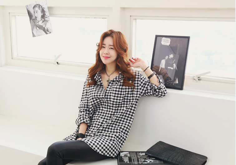 BM70869 Korea Fashion Top As Picture