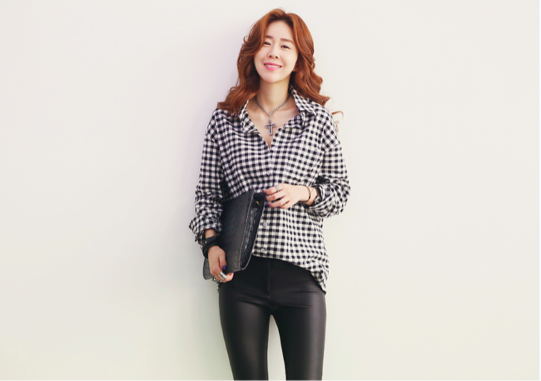 BM70869 Korea Fashion Top As Picture