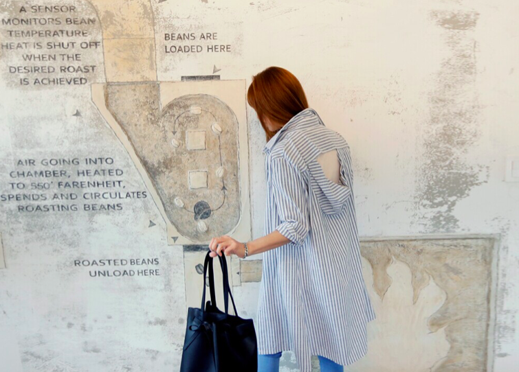 BM70870 Stylish Long Blouse As Picture