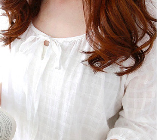 BM70882 Korea Fashion Top White