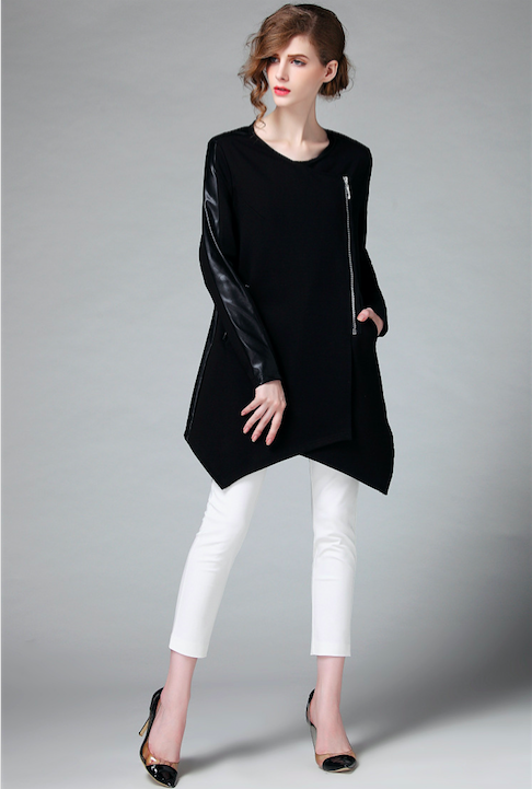BM70904 Europe Fashion Jacket Black