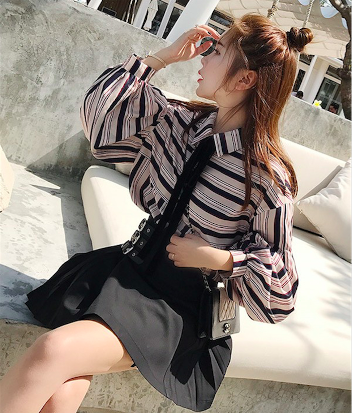 BM70910 Korea Fashion Top As Picture