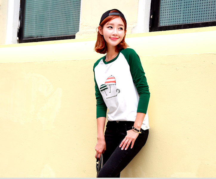 BM70912 Stylish Top Green