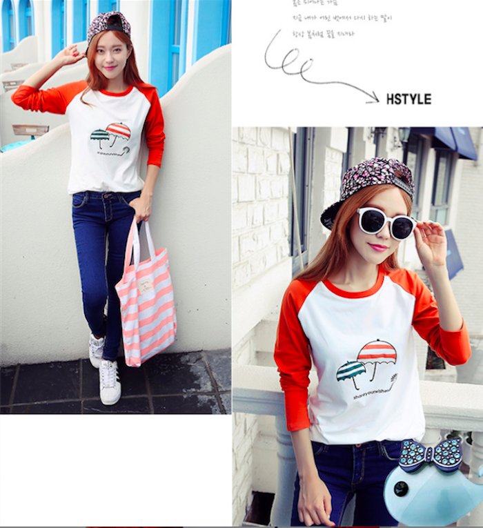 BM70912 Stylish Top Orange