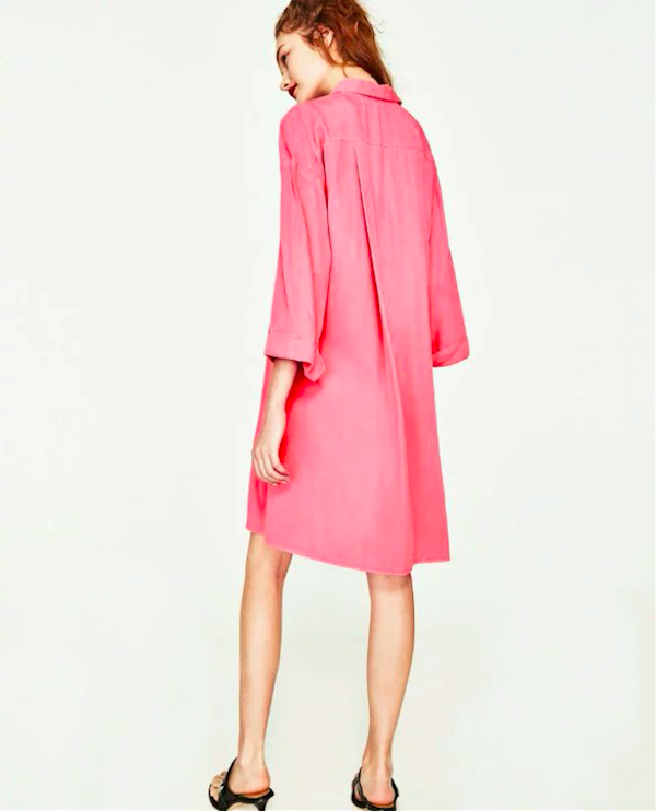 BM70922 Stylish Dress Pink