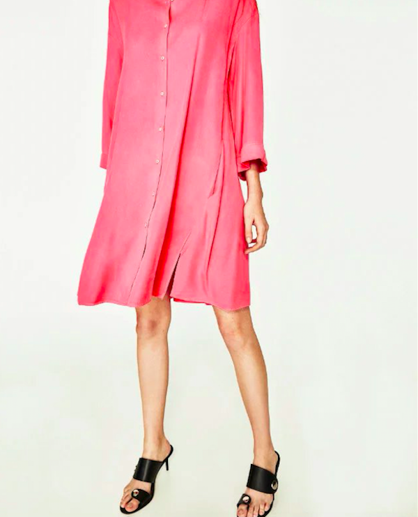 BM70922 Stylish Dress Pink