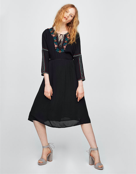 BM70924 Fashion Dress Black