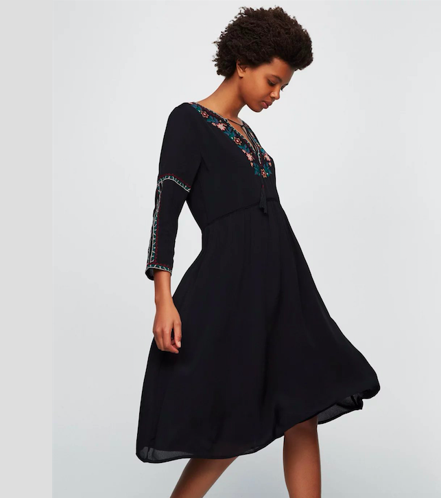 BM70924 Fashion Dress Black