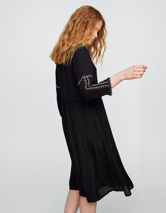 BM70924 Fashion Dress Black
