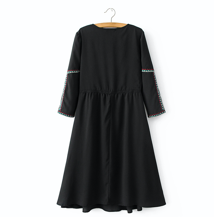 BM70924 Fashion Dress Black