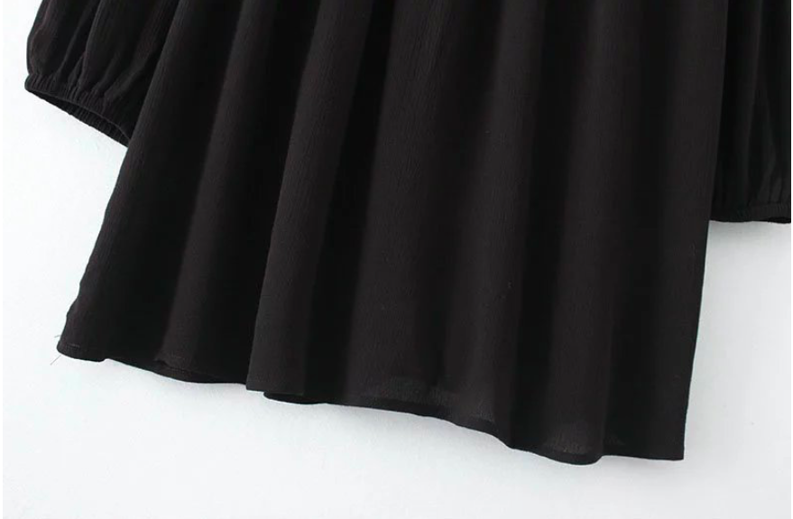 BM70925 Pretty Dress Black