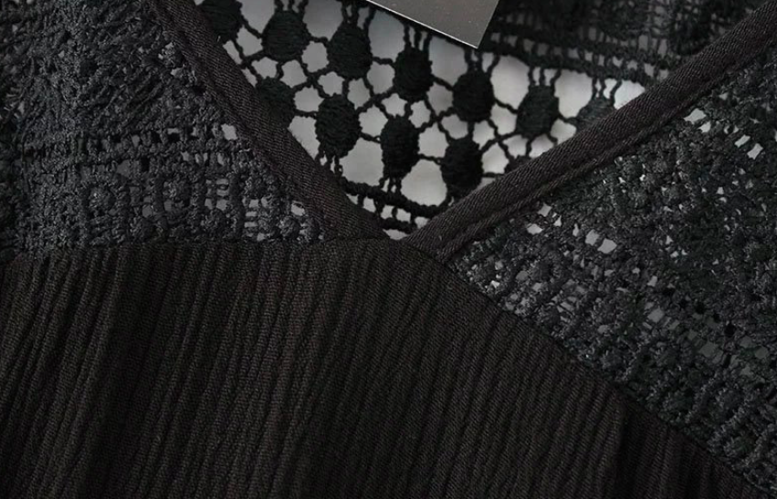 BM70925 Pretty Dress Black