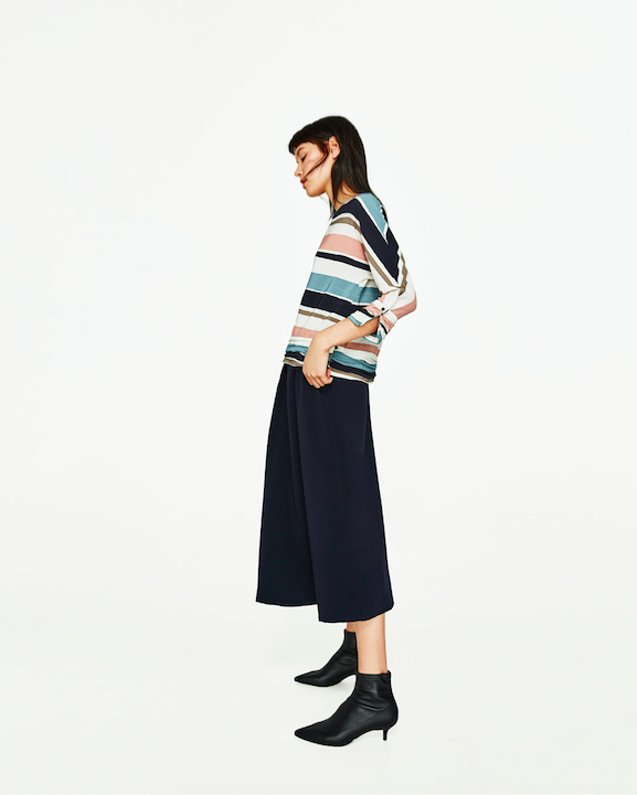 BM70932 Stylish Stripe Top As Picture