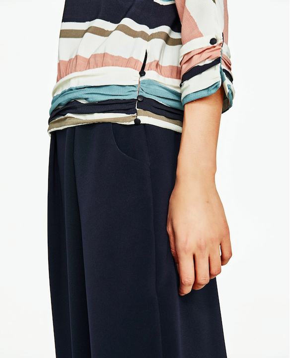 BM70932 Stylish Stripe Top As Picture
