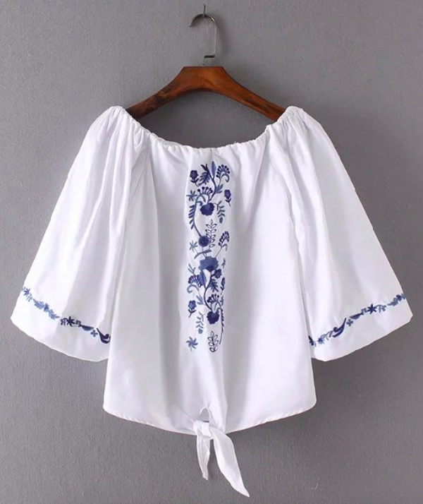 BM70933 Lovely Top White
