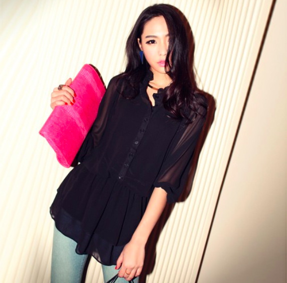 BM70945 Stylish Top Black