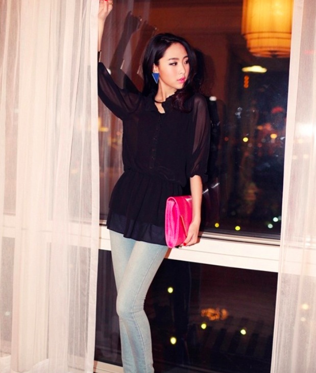 BM70945 Stylish Top Black