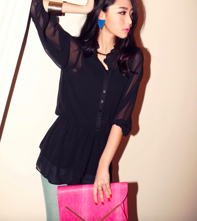 BM70945 Stylish Top Black