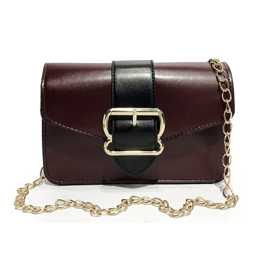 KW80308 Women Sling Bag Dark Brown