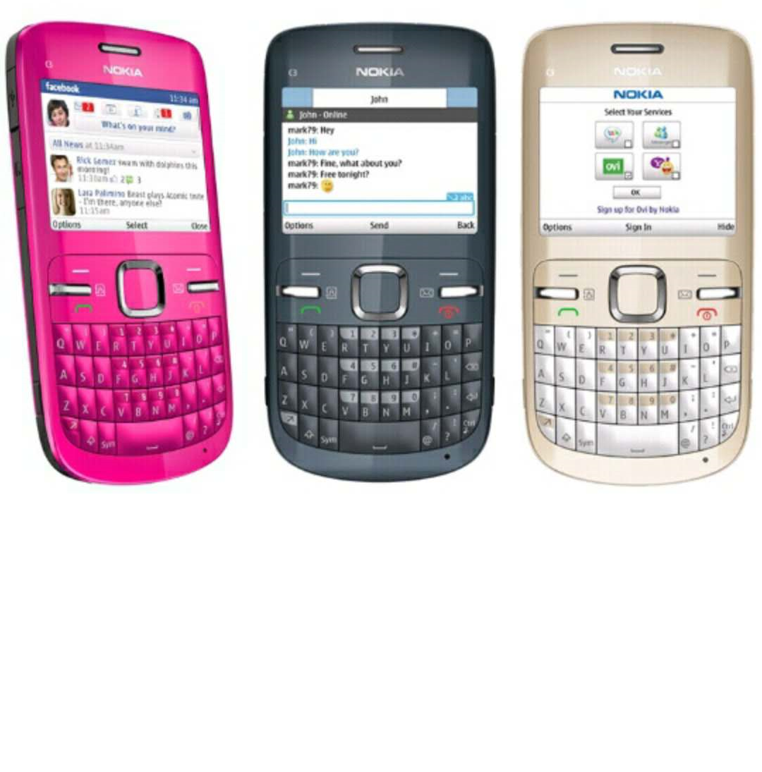 Nokia C3 RECON REFURBISHED (BLUE COLOR)