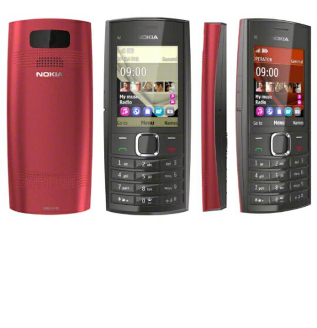 Nokia X2-05 RECON REFURBISHED (RED  COLOR)