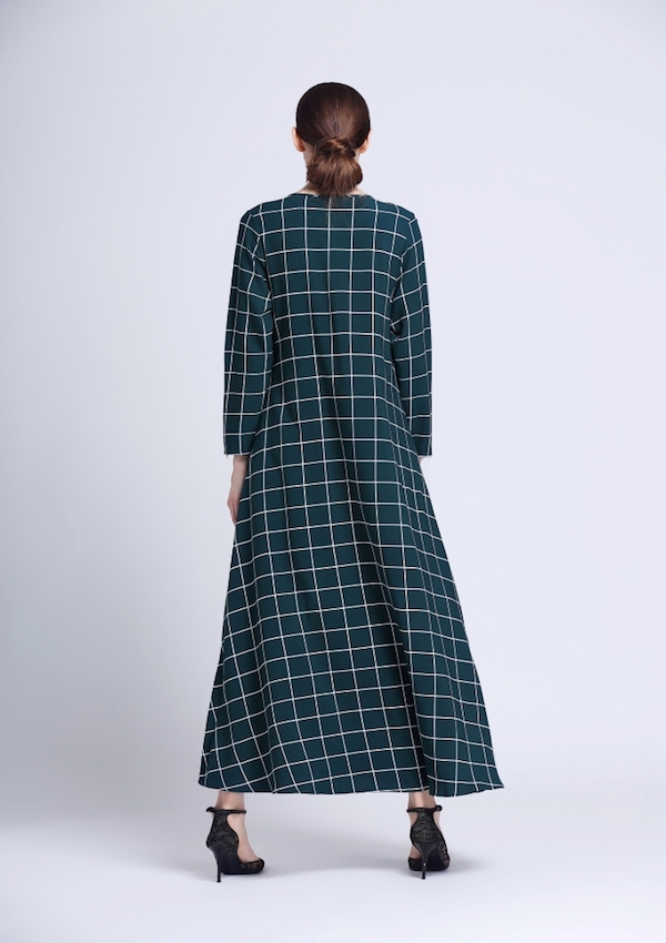 BM70898 Charming Jubah Dark Green