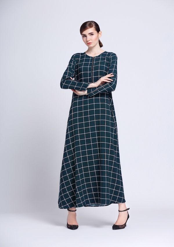 BM70898 Charming Jubah Dark Green