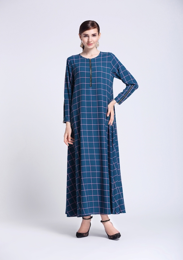 BM70898 Charming Jubah Turquoise