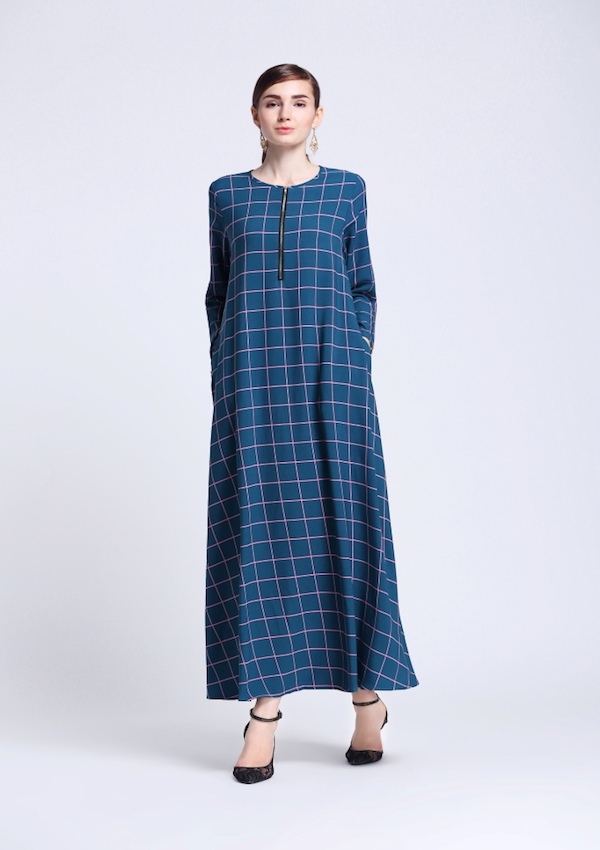 BM70898 Charming Jubah Turquoise