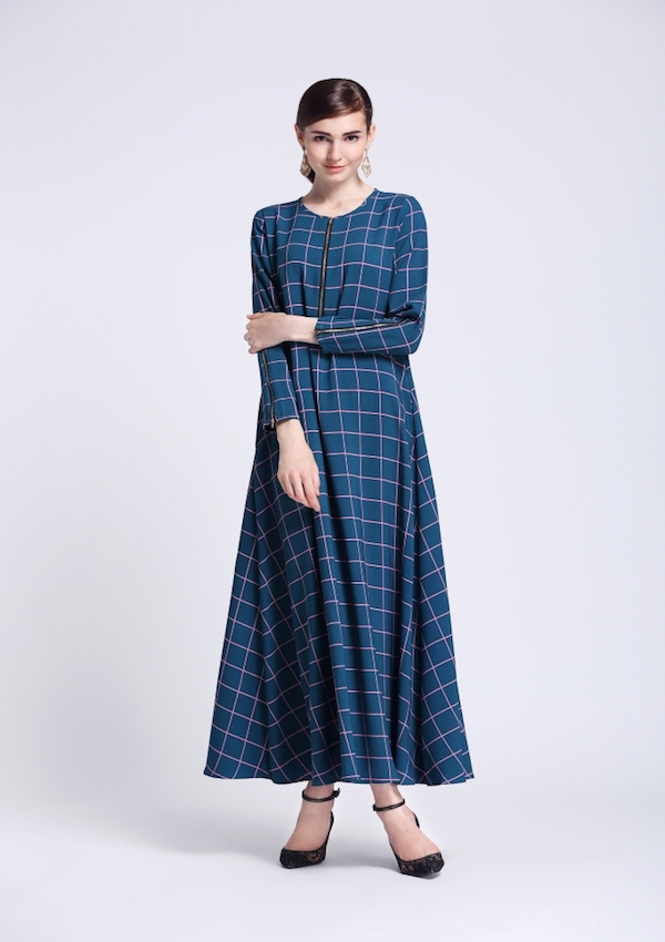 BM70898 Charming Jubah Turquoise