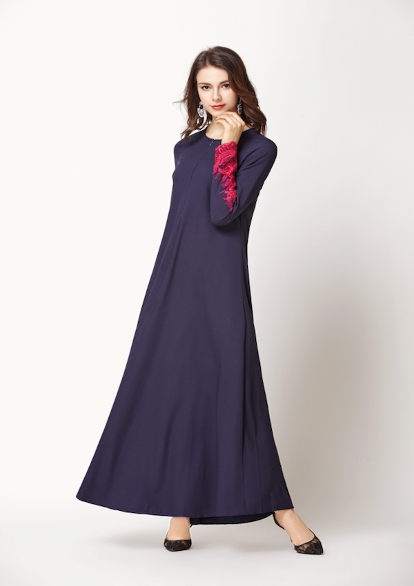 BM70900 Lovely Jubah Navy