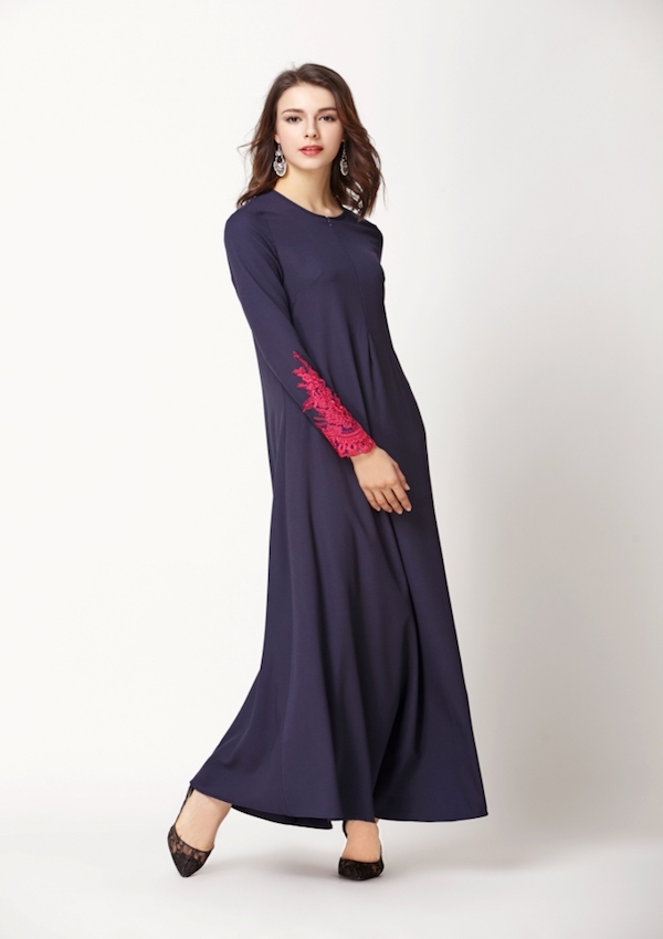 BM70900 Lovely Jubah Navy