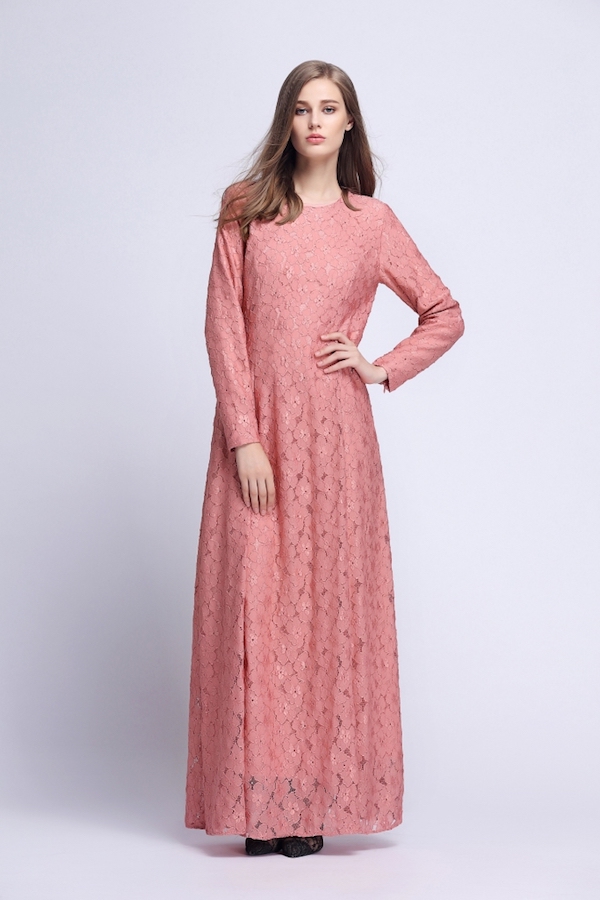 BM70908 Charming Jubah Pink