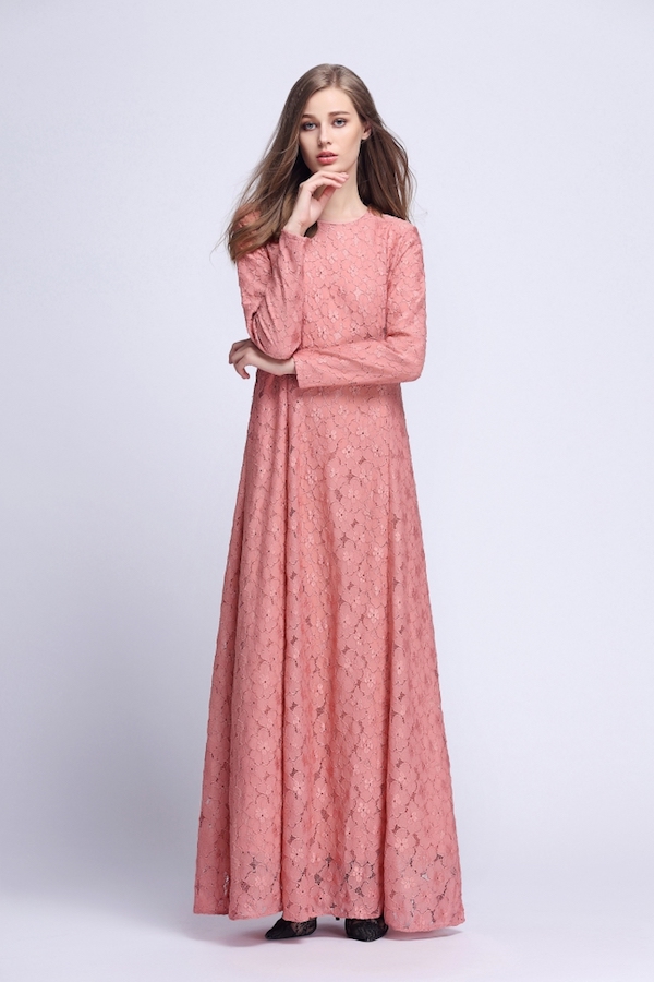 BM70908 Charming Jubah Pink