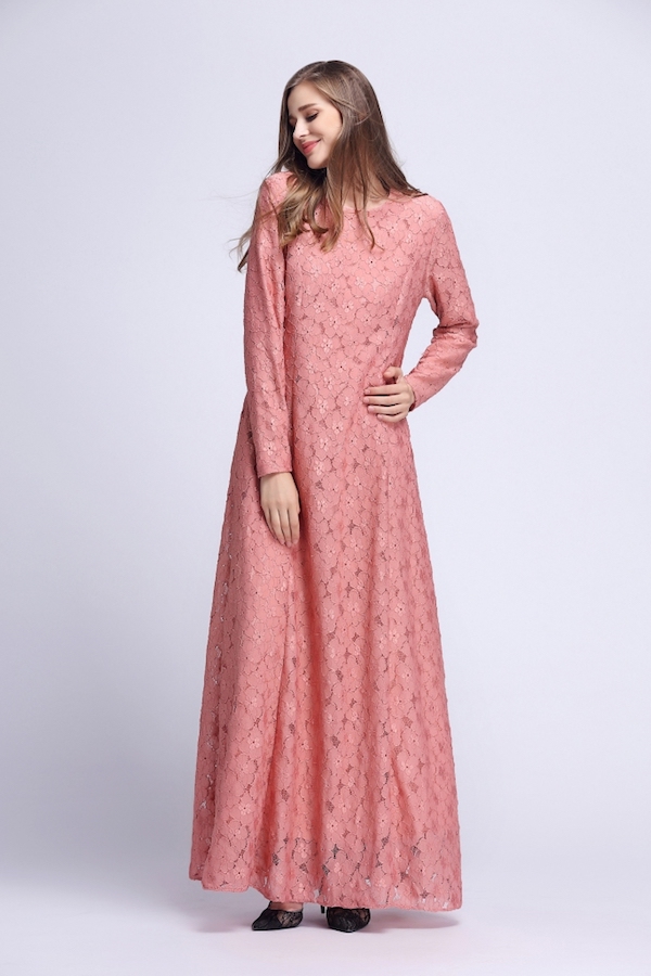 BM70908 Charming Jubah Pink
