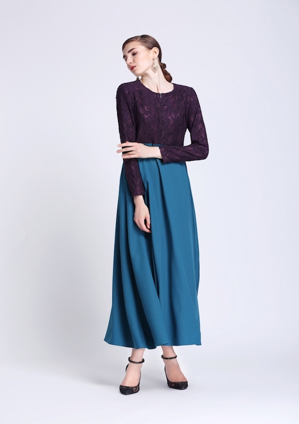 BM70915 Fashion Jubah Turquoise