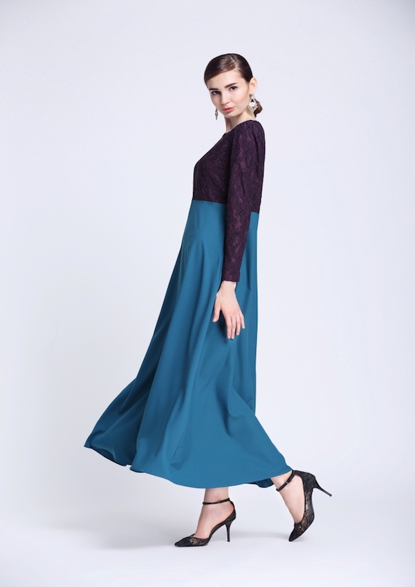 BM70915 Fashion Jubah Turquoise
