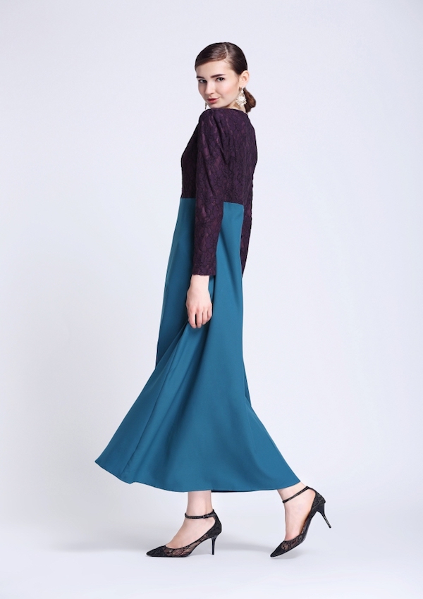 BM70915 Fashion Jubah Turquoise