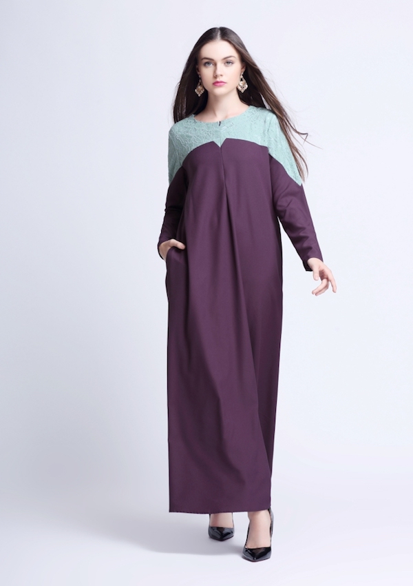 BM70917 Pretty Jubah Plum