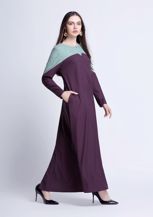 BM70917 Pretty Jubah Plum
