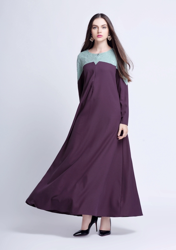 BM70917 Pretty Jubah Plum