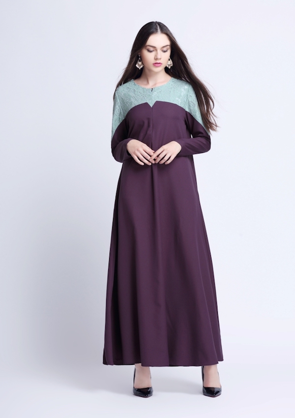 BM70917 Pretty Jubah Plum