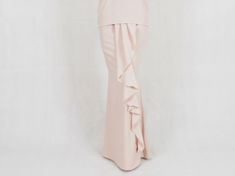 SW4962 Fashion Skirt (Plus Size) Cream